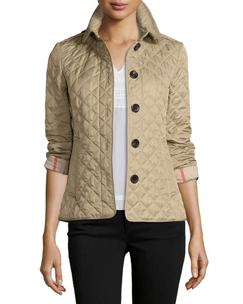 burberry ashurst quilted jacket mushroom|Burberry Ashurst Quilted Jacket .